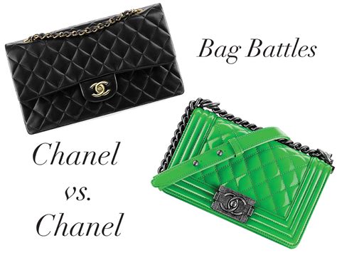 chanel boy vs classic flap|Bag Battles: The Chanel Classic Flap Bag vs. The Chanel Boy Bag.